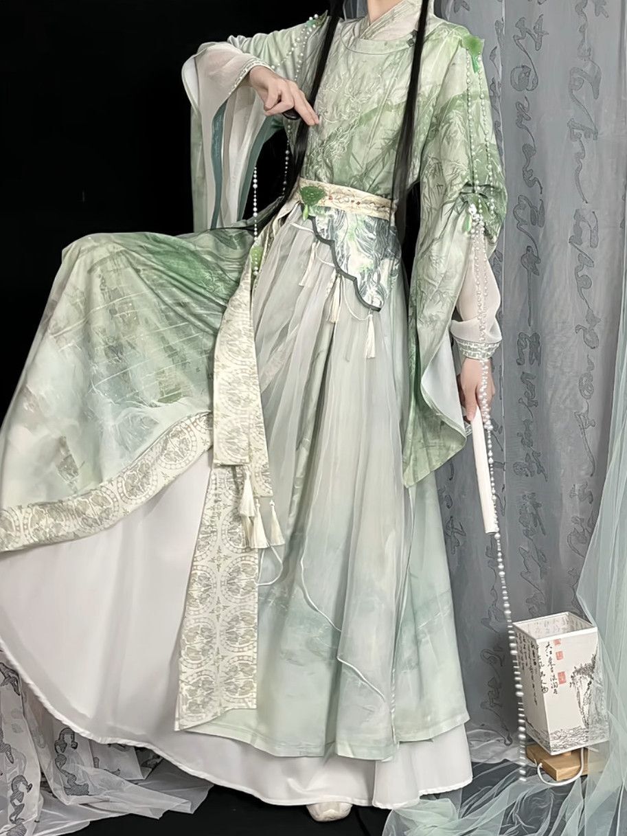 Anime Cosplay In Chinese - TGCF Oud-Chinees Hanfu-kostuum Traditionele Geborduurde Hanfu-Sets