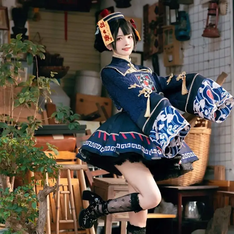 Anime Cosplay In Chinese - Lolita Chinese Stijl Zoete Jurk Leuke