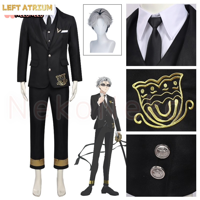 Cosplay Anime Black - Anime Agents of the Four Seasons: