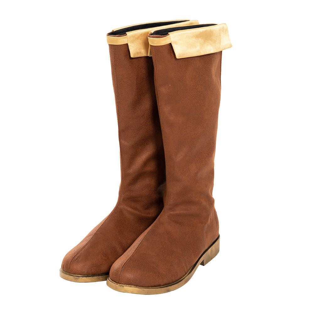 Anime Cosplay Link - Link Leather Hero Tunic Shoes Zelda