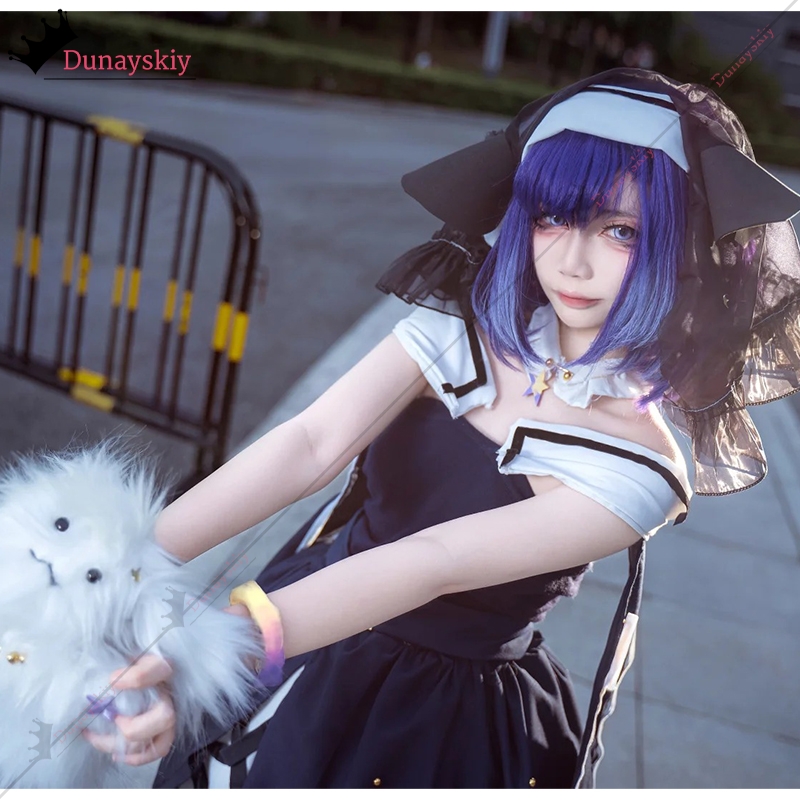 Anime Cosplay Diy - YiNuo*/Cosplay Fuji Miyako Lange Jurk Kostuum