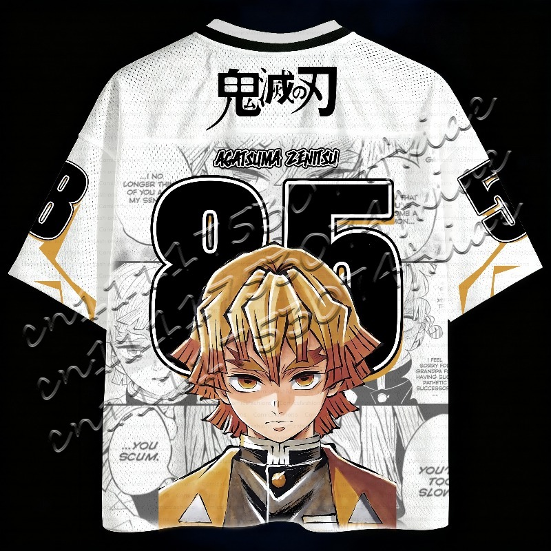 Cosplay Anime Zenitsu - Nieuwe Demon Slayer Agatsuma Zenitsu #