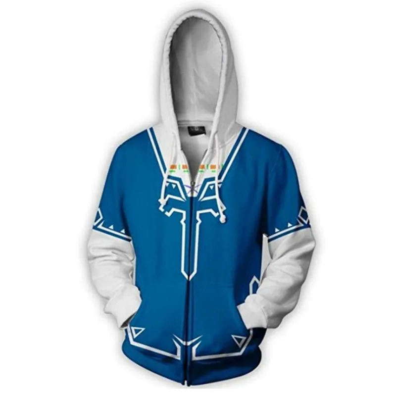 Anime Cosplay Link - Cosplay Legend Zelda Link Rits Hoodies