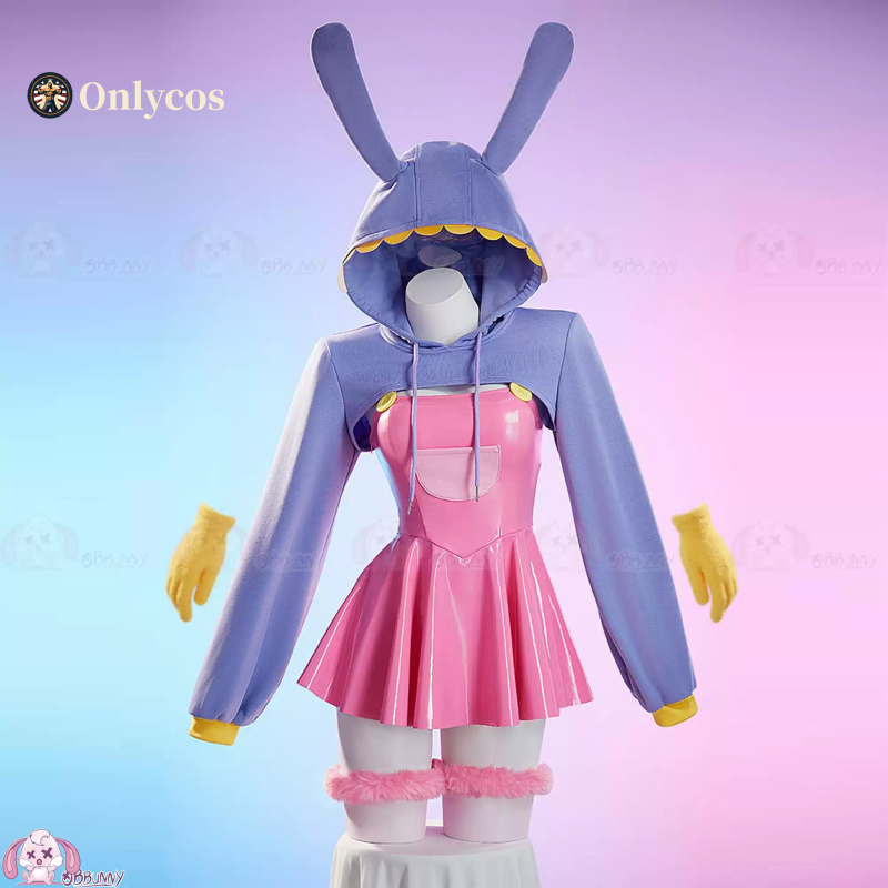 Anime Cosplay Dress - The Amazing Digital Circus Jax Cosplay-kostuum