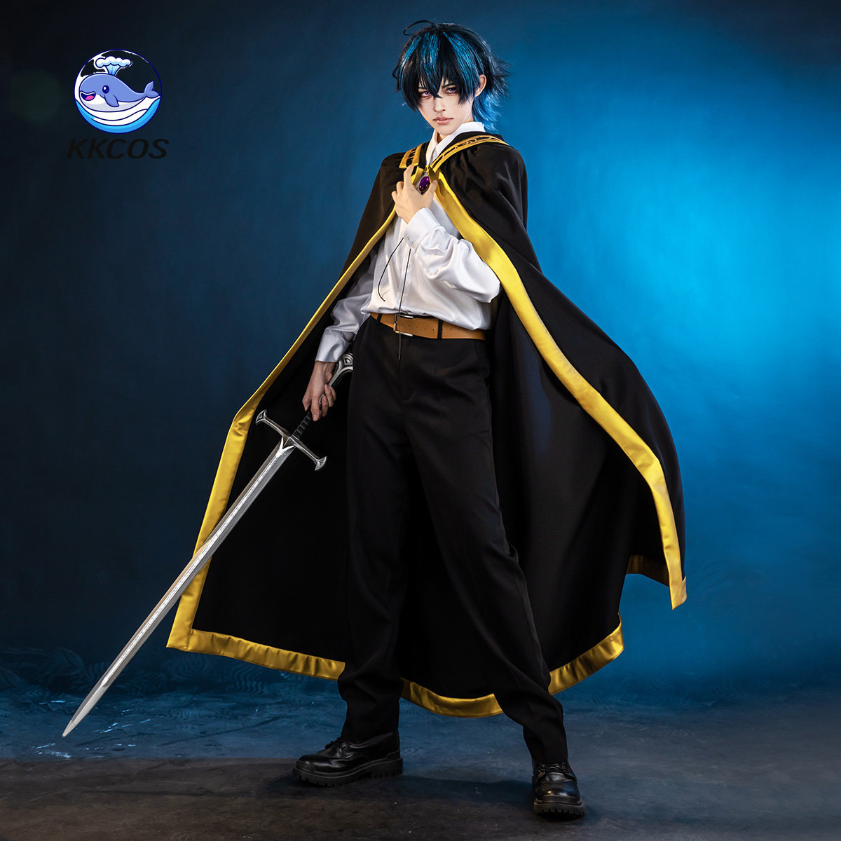 Cosplay Anime Black - KKCos Wistoria: Wand en zwaard Will