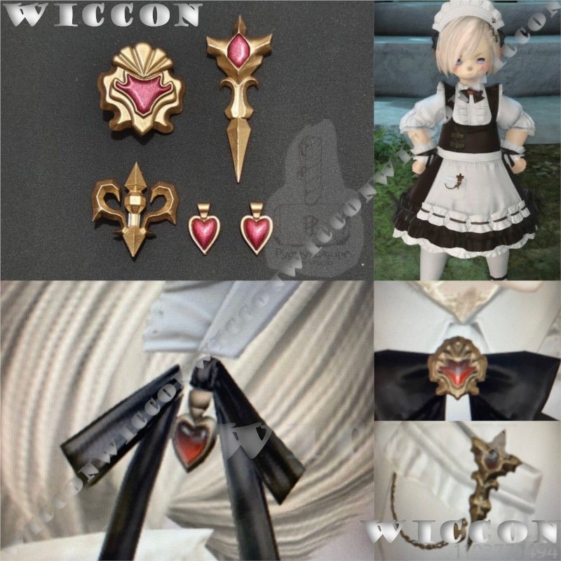Anime Cosplay Diy - Klassieke Maid Uniform Accessoires Set Game
