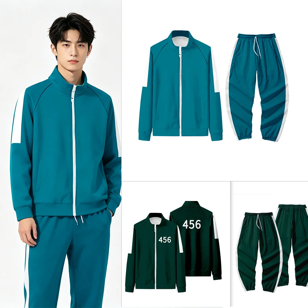 Cosplay Korean Anime - Anime Horro Calamari Cosplay Game Koreaans