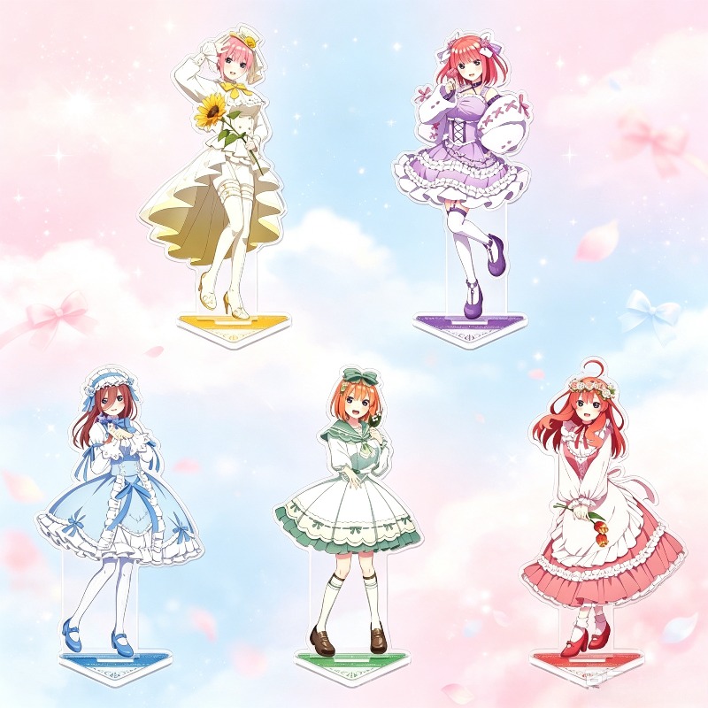 Quintuplets Anime Cosplay - The Quintessential Quintuplets Lolita-stijl Acrylstandaard Nakano