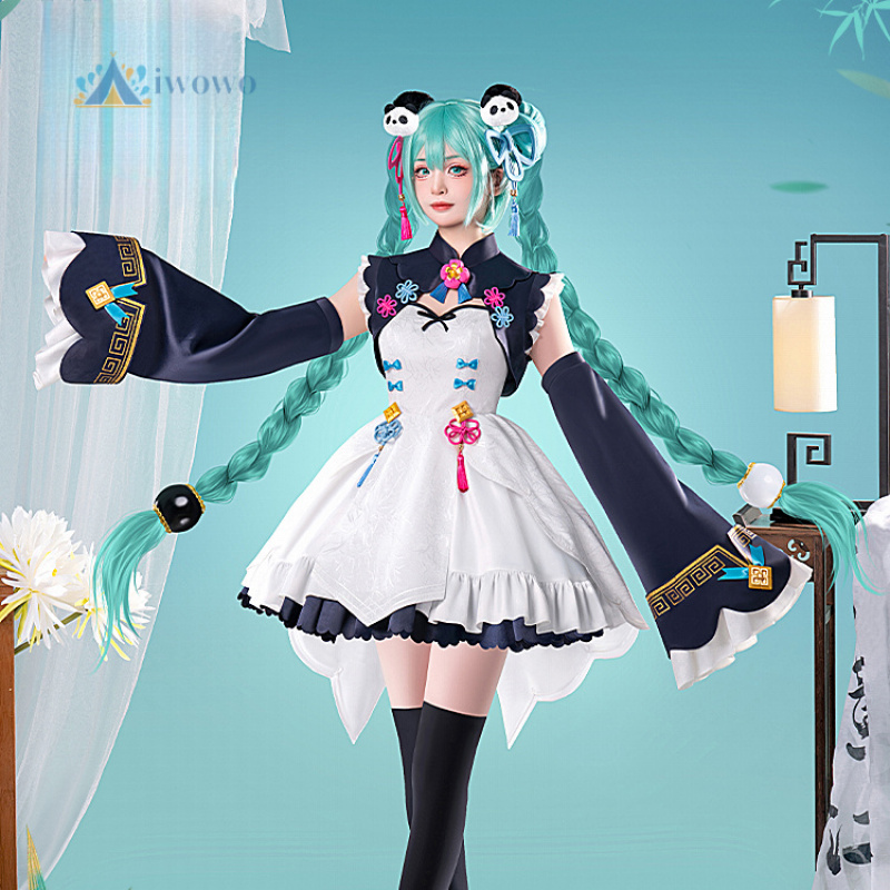 Anime Cosplay Dress - Anime Project Sekai Cosplay Miku Kostuum