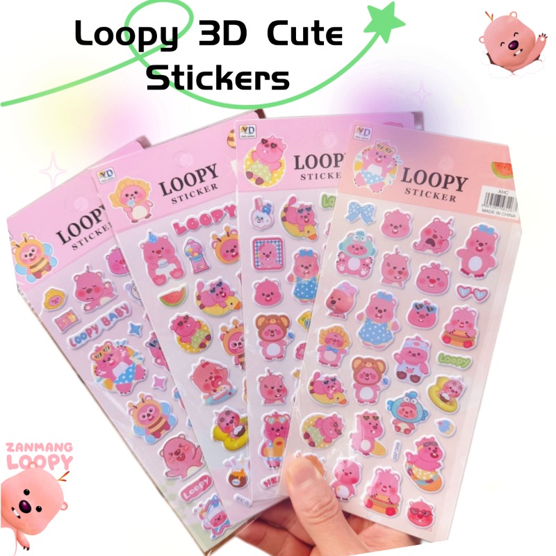 Anime Cosplay Diy - Nieuwe Pororo Anime Schattige Loopy 3D