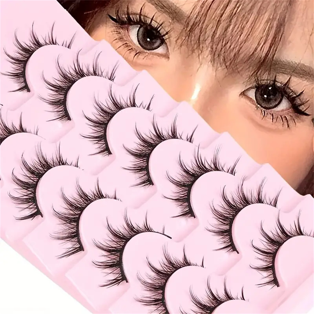 Cosplay Korean Anime - Natuurlijke Look Valse Wimperextensions Anime Zachte