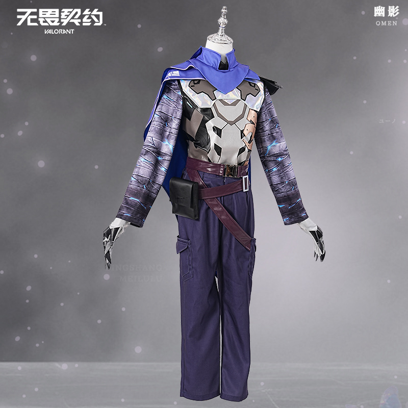 Game VALORANT Omen Cosplay Kos - Anime Cosplay Mask recensie en prijs