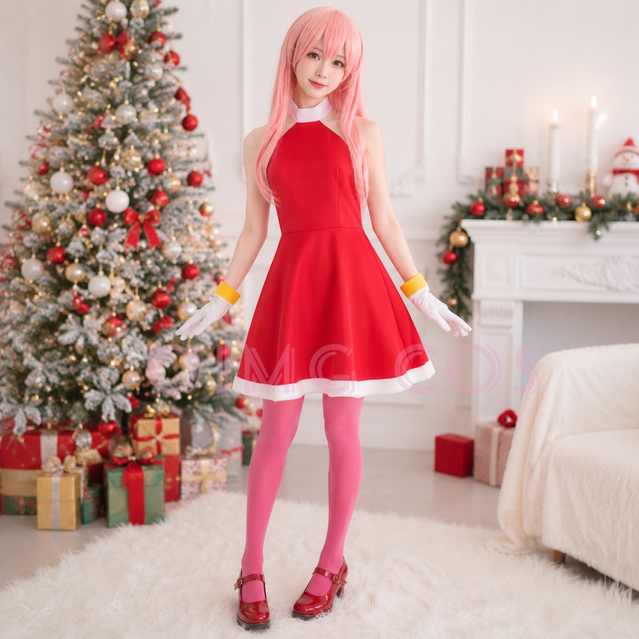 Amy Rose Cosplay Kostuum Volwa - Anime Cosplay Dress recensie en prijs