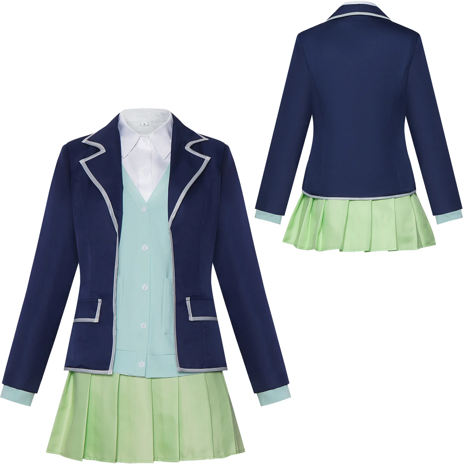 Rollenspel Uniform Cosplaykost - Quintuplets Anime Cosplay recensie en prijs