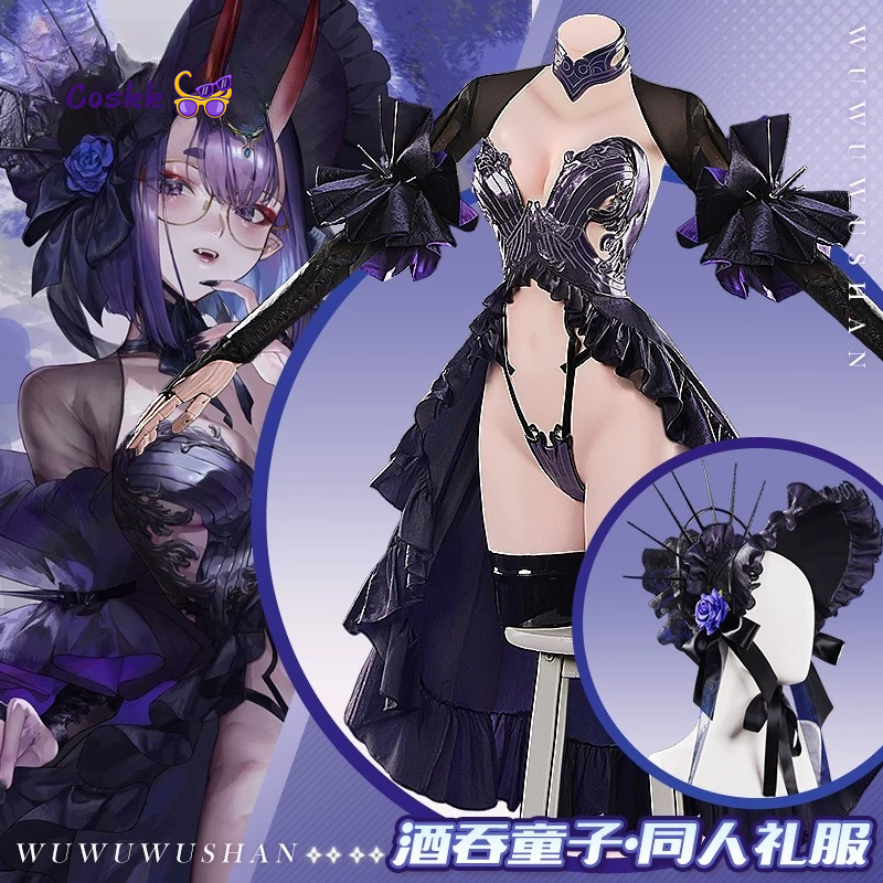 Nieuwe Shuten Douji Cosplay Ga - Anime Cosplay Dress recensie en prijs