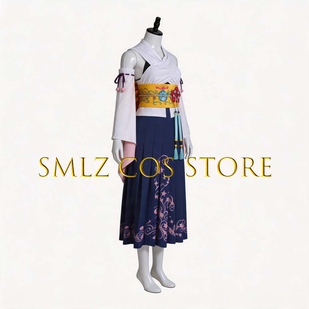 Smlz FFX Yuna Cosplay Anime FF - Anime Cosplay Dress recensie en prijs