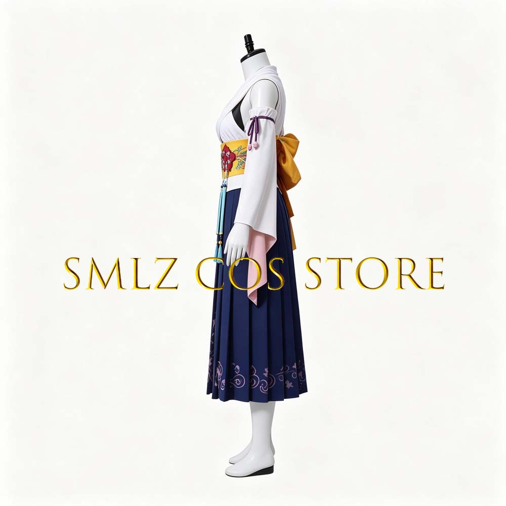 Smlz FFX Yuna Cosplay Anime FF - Anime Cosplay Dress recensie en prijs