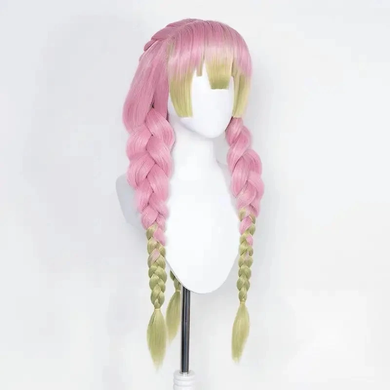 Mitsuri Kanroji Cosplay Pruik  - Cosplay Anime Zenitsu recensie en prijs