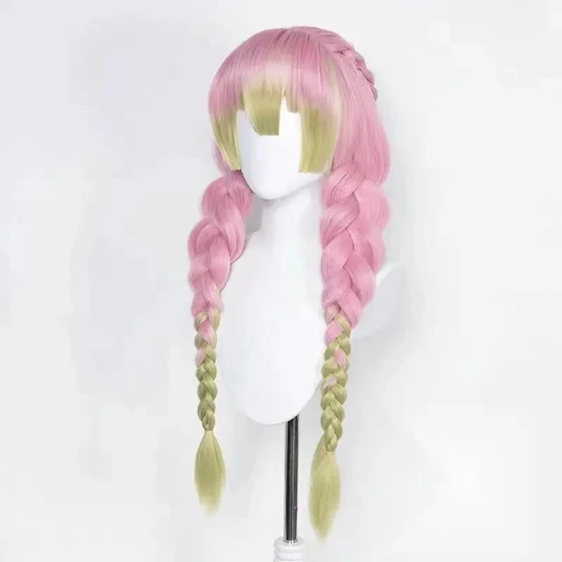 Mitsuri Kanroji Cosplay Pruik  - Cosplay Anime Zenitsu recensie en prijs