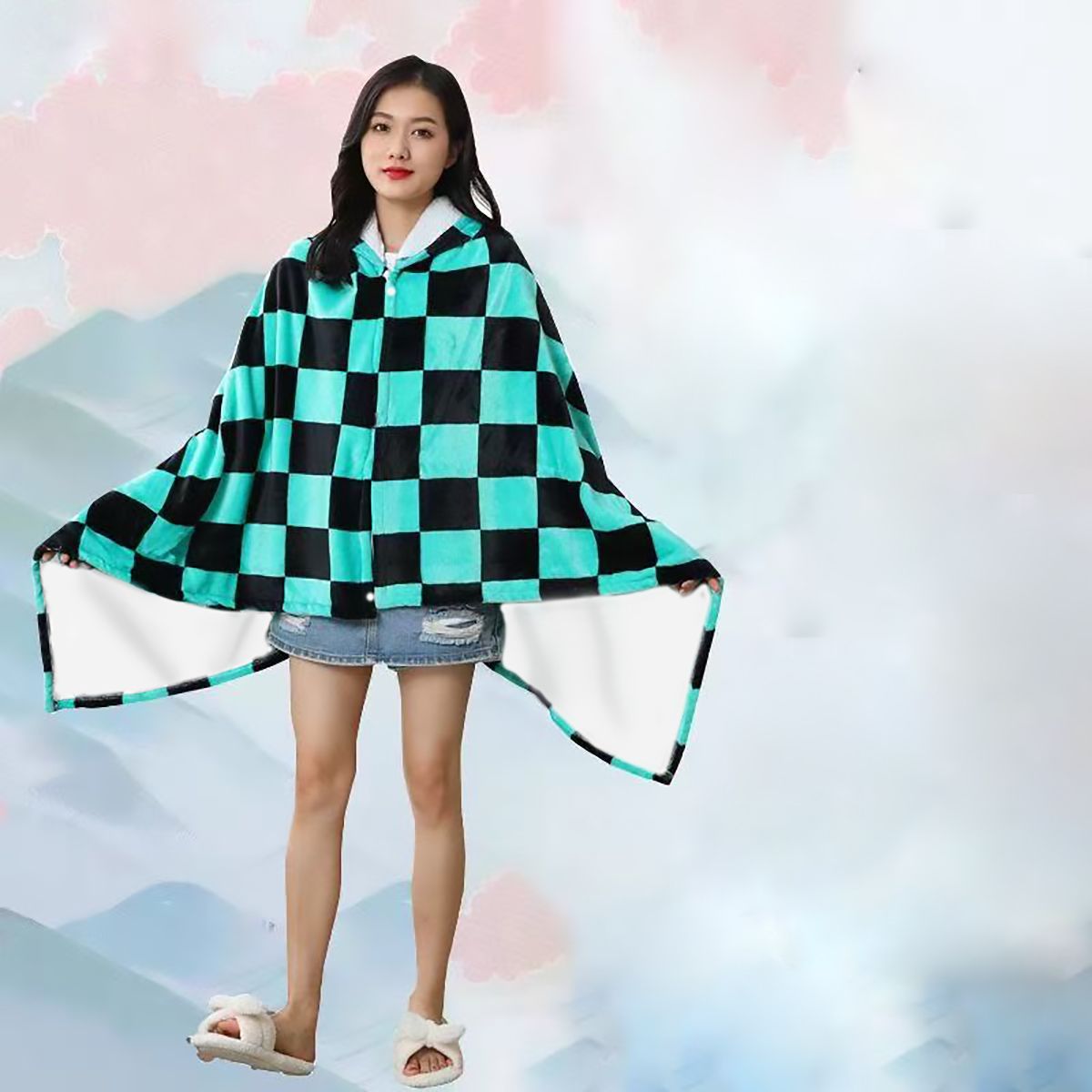Anime Flanellen Dekbed Hoodie  - Cosplay Anime Zenitsu recensie en prijs