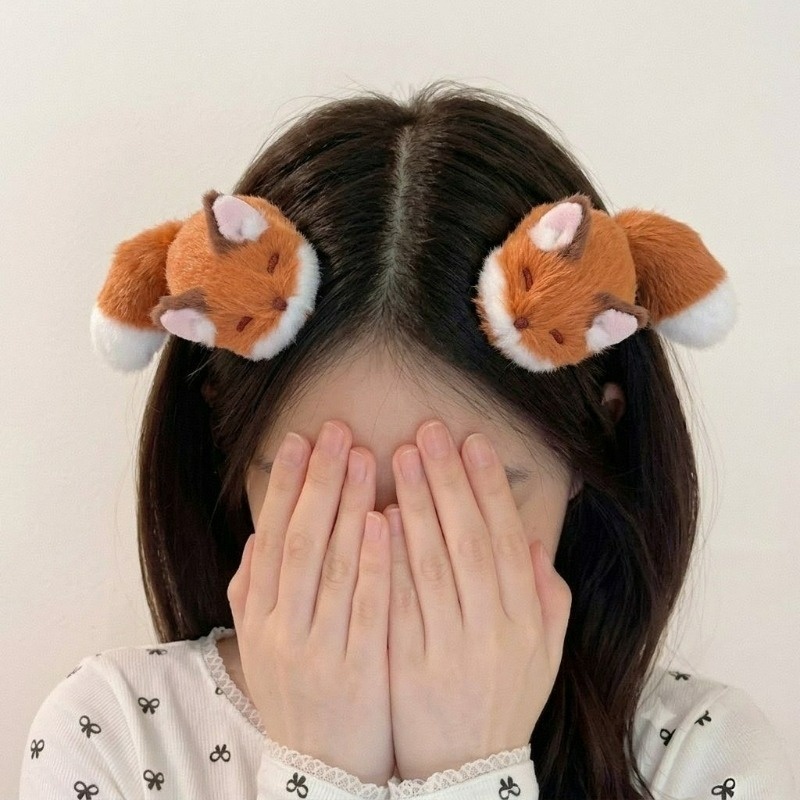 1/4 Stuks 3D Pluche Haar Clip  - Cosplay Korean Anime recensie en prijs