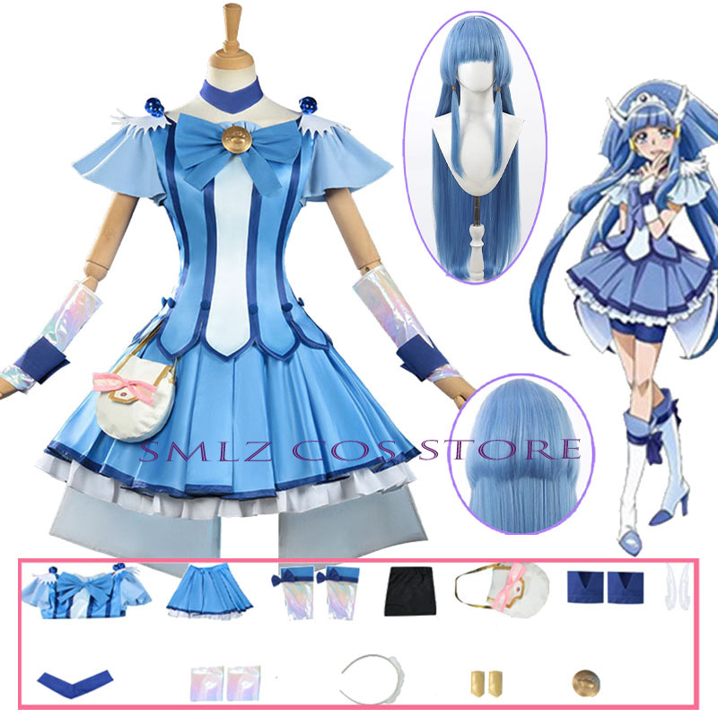 Cure Beauty Cosplay Anime Smil - Anime Cosplay Dress recensie en prijs