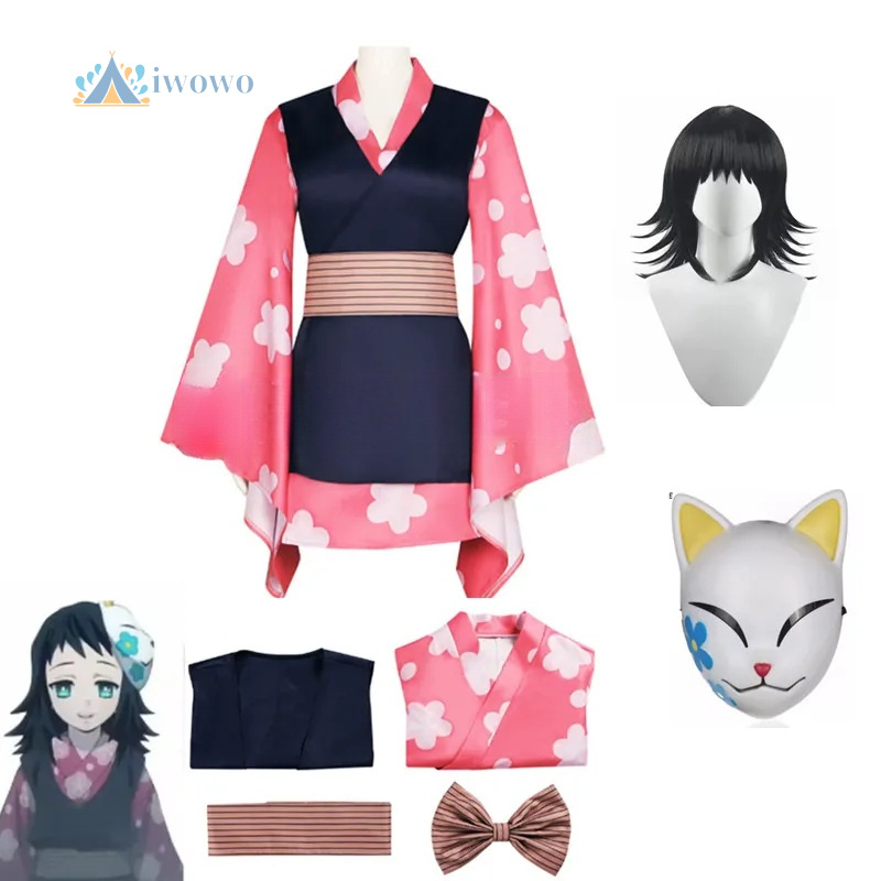 Demon Slayer Makomo Cosplay Ko - Anime Cosplay Mask recensie en prijs