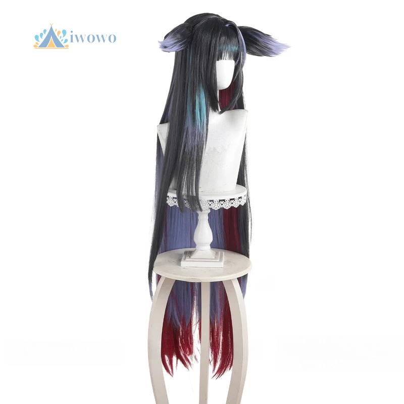 Arknights Mio Cosplay Pruik Zw - Cosplay Anime Black recensie en prijs