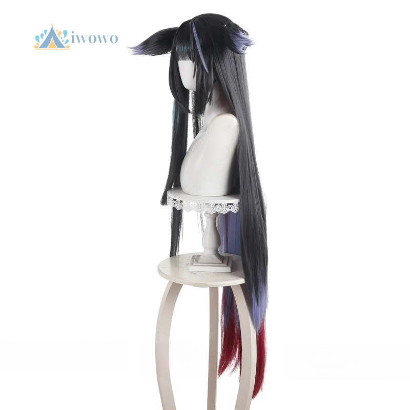 Arknights Mio Cosplay Pruik Zw - Cosplay Anime Black recensie en prijs