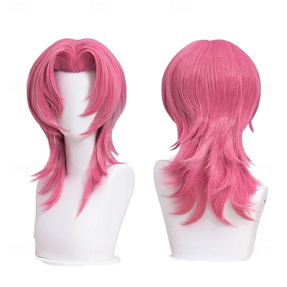 Synthetisch haar kostuum pruik - Cosplay Korean Anime recensie en prijs