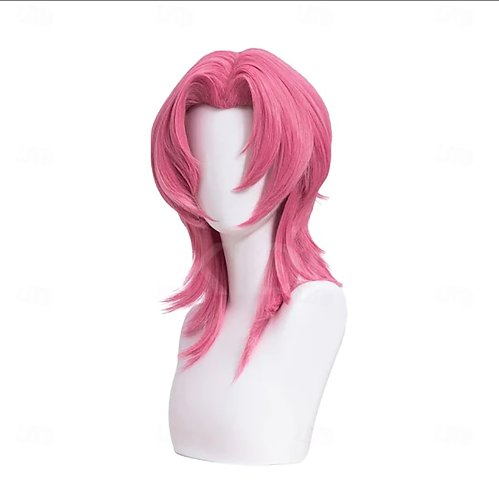 Synthetisch haar kostuum pruik - Cosplay Korean Anime recensie en prijs