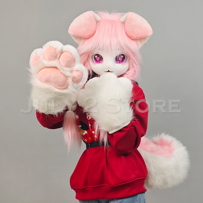 Juli 2 Store Fursuit Hoofd Kig - Anime Cosplay Mask recensie en prijs