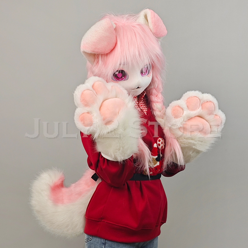 Juli 2 Store Fursuit Hoofd Kig - Anime Cosplay Mask recensie en prijs