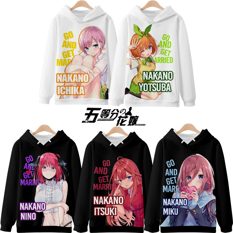 Vivi 2025 3D Hoodies De Typisc - Quintuplets Anime Cosplay recensie en prijs