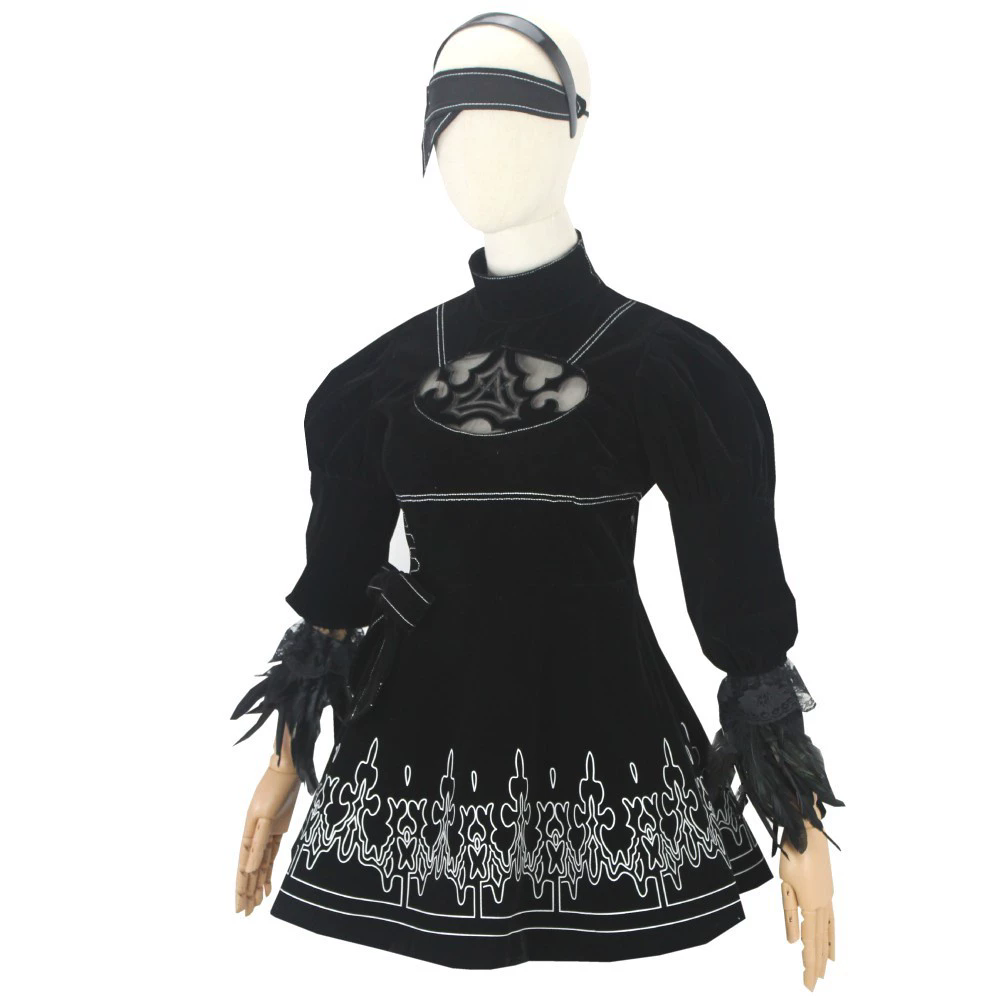 8 STKS anime 2B Cosplay Kostuu - Anime Cosplay Mask recensie en prijs