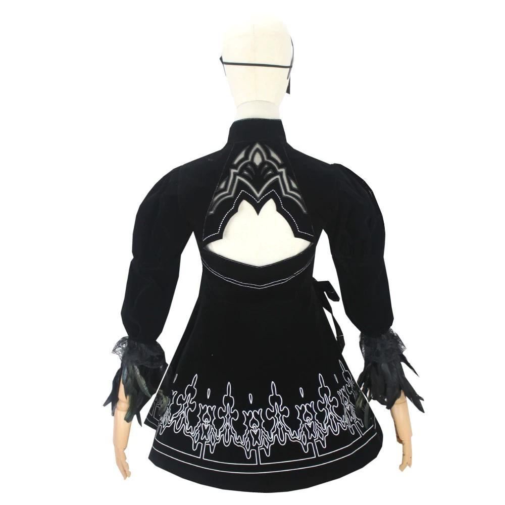 8 STKS anime 2B Cosplay Kostuu - Anime Cosplay Mask recensie en prijs