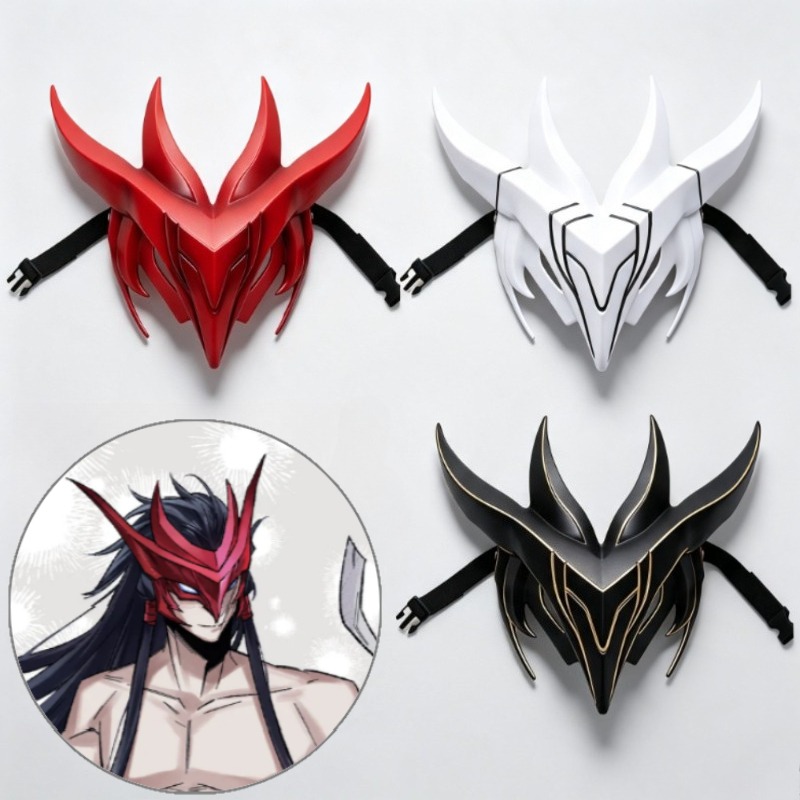 Plastic Masker Yone League of  - Anime Cosplay Tiktok recensie en prijs