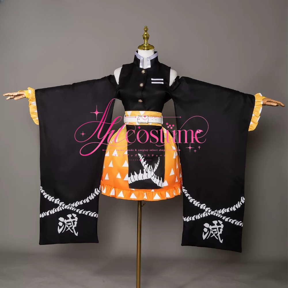 Kamado Tanjiro Agatsuma Zenits - Cosplay Anime Zenitsu recensie en prijs