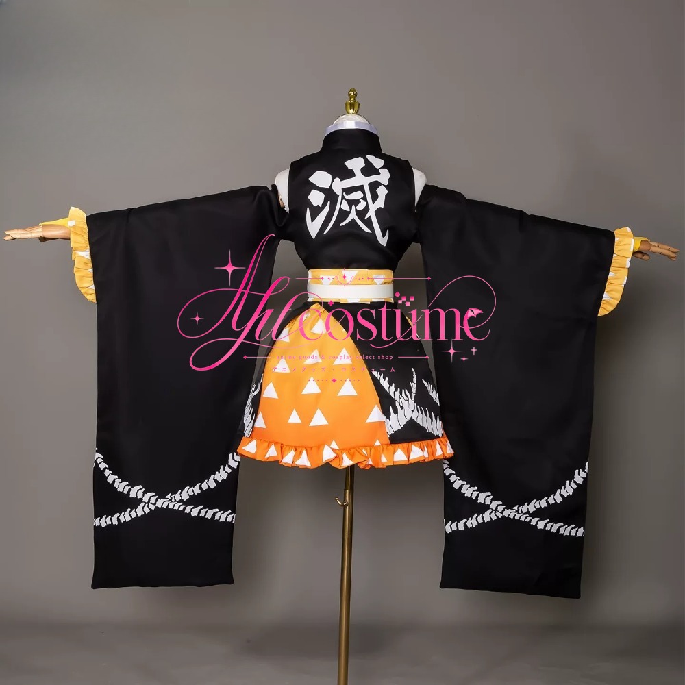 Kamado Tanjiro Agatsuma Zenits - Cosplay Anime Zenitsu recensie en prijs