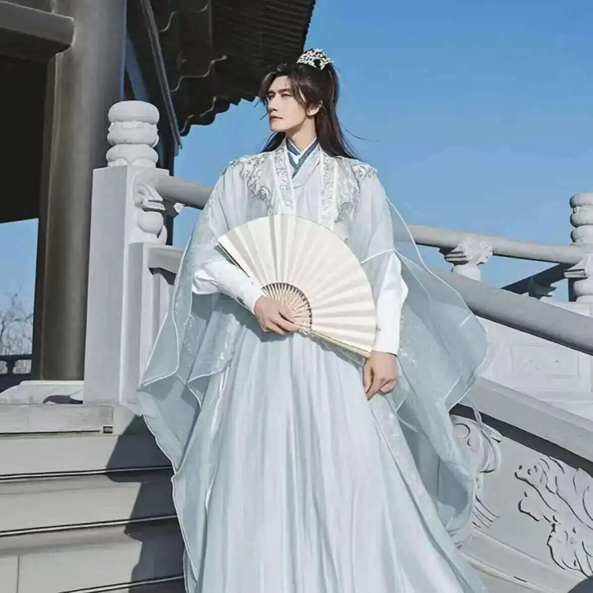 Grote Maat 3XL Hanfu Mannen Ch - Anime Cosplay In Chinese recensie en prijs
