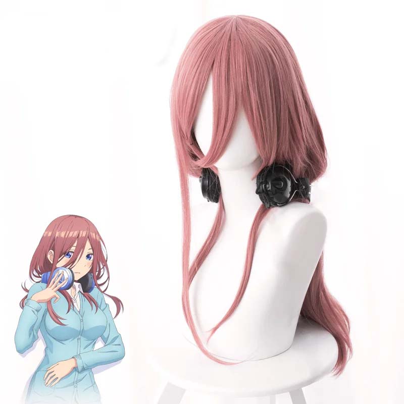 Donkerroze 50cm hittebestendig - Quintuplets Anime Cosplay recensie en prijs