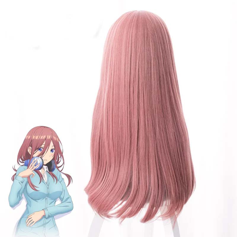 Donkerroze 50cm hittebestendig - Quintuplets Anime Cosplay recensie en prijs